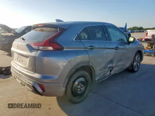 2024 Mitsubishi Eclipse Cross SE with VIN JA4ATWAAXRZ000676, listed as a Copart auction lot 61229375 with 25,875 mi miles and Salvage title. Bid and sale history available at DreamBid. Image 3.