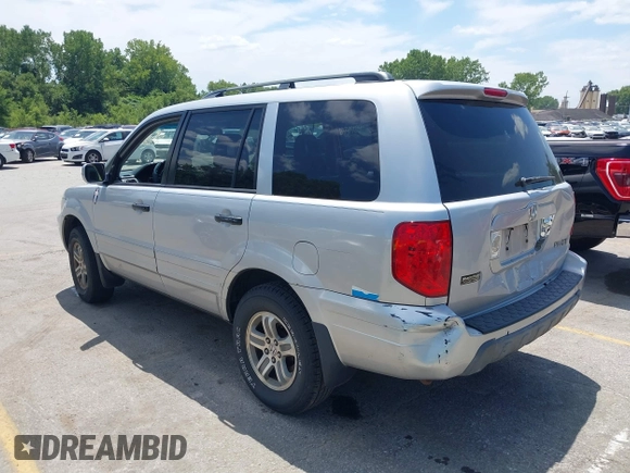 2003 Honda Pilot EX with VIN 2HKYF18653H602531, listed as a IAAI auction lot 39889747 with 284,782 mi miles and . Bid and sale history available at DreamBid. Image 3.