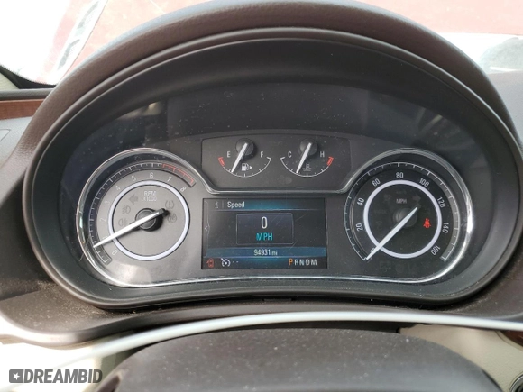 2014 Buick Regal Premium I with VIN 2G4GN5EX7E9317642, listed as a Copart auction lot 48633935 with 94,931 mi miles and Salvage Title. Bid and sale history available at carsss.com. Image 9.
