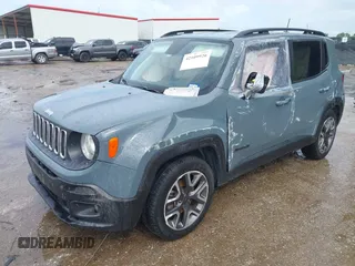 2018 Jeep Renegade Latitude with VIN ZACCJABB9JPH58087, listed as a IAAI auction lot 42109926 with 126,109 mi miles and . Bid and sale history available at DreamBid. Image 17.