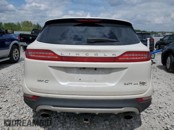 2018 Lincoln MKC Reserve with VIN 5LMCJ3D93JUL14636, listed as a Copart auction lot 56948475 with 98,936 mi miles and Clean title. Bid and sale history available at DreamBid. Image 6.
