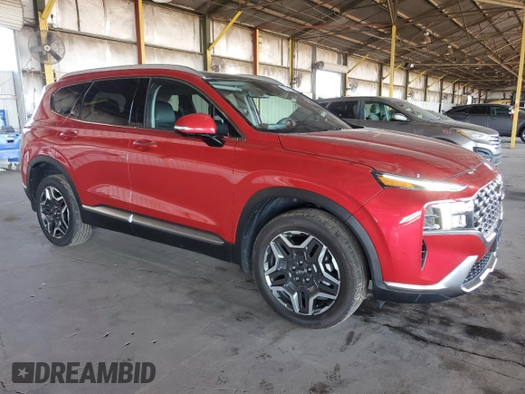 2023 Hyundai Santa Fe Hybrid SEL Premium with VIN 5NMS3DA19PH007120, listed as a Copart auction lot 78940154 with 17,673 mi miles and Salvage Title. Bid and sale history available at carsss.com. Image 4.