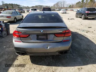 2016 BMW 7 Series 750i xDrive with VIN WBA7F2C58GG415596, listed as a Copart auction lot 40374203 with 91,226 mi miles. Bid and sale history available at carsss.com. Image 6.