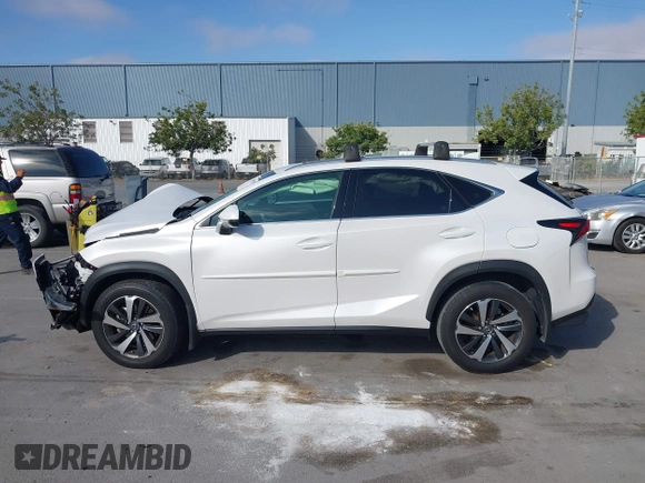 2021 Lexus NX 300 with VIN JTJGARBZXM5032858, listed as a IAAI auction lot 42499130 with 34,738 mi miles and . Bid and sale history available at DreamBid. Image 15.