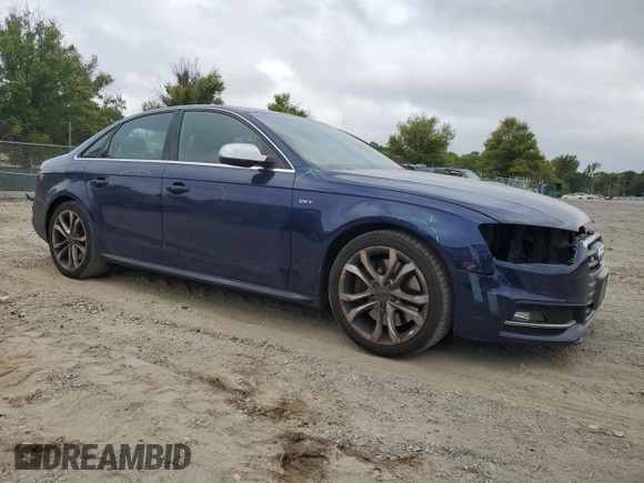 2014 Audi S4 Premium Plus with VIN WAUBGAFL2EA056306, listed as a Copart auction lot 71521274 with 134,656 mi miles and Salvage Title. Bid and sale history available at carsss.com. Image 4.