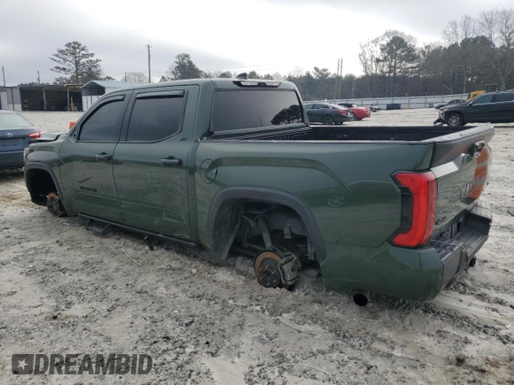 2022 Toyota Tundra 4WD SR5 with VIN 5TFLA5DB6NX008072, listed as a Copart auction lot 43250375 with 79,108 mi miles and Salvage Title. Bid and sale history available at carsss.com. Image 2.