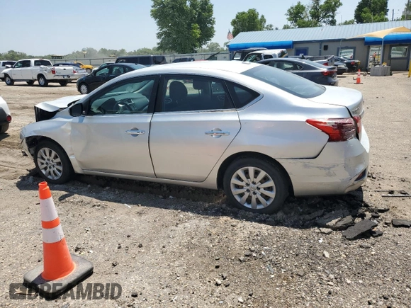 2017 Nissan Sentra SV with VIN 3N1AB7AP0HL656767, listed as a Copart auction lot 60224915 with 66,324 mi miles and Salvage title. Bid and sale history available at DreamBid. Image 2.