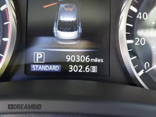 2019 Infiniti Q50 3.0t LUXE with VIN JN1EV7AP5KM514713, listed as a IAAI auction lot 41528021 with 90,306 mi miles. Bid and sale history available at carsss.com. Image 15.