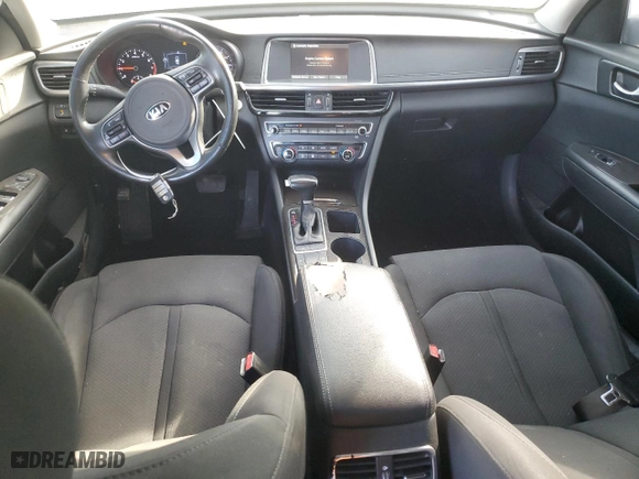 2018 Kia Optima EX with VIN 5XXGU4L33JG238375, listed as a Copart auction lot 83445984 with 104,868 mi miles and Non Repairable. Bid and sale history available at carsss.com. Image 8.