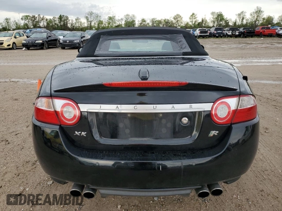 2007 Jaguar XK XKR with VIN SAJWA44C879B19251, listed as a Copart auction lot 50807595 with 100,715 mi miles and Salvage Title. Bid and sale history available at DreamBid. Image 6.