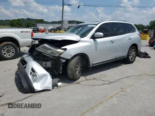 2016 Nissan Pathfinder SL with VIN 5N1AR2MN7GC604256, listed as a Copart auction lot 59204855 with 224,594 mi miles and Salvage title. Bid and sale history available at DreamBid. Image 1.