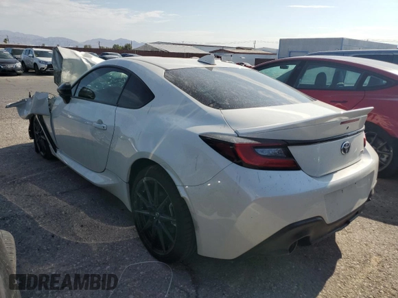 2023 Toyota GR86 Premium with VIN JF1ZNBE17P9763652, listed as a Copart auction lot 63326124 with 7,362 mi miles and Salvage Title. Bid and sale history available at carsss.com. Image 2.