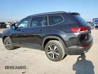 2022 Volkswagen Atlas SE with VIN 1V2DP2CA9NC542795, listed as a Copart auction lot 58150825 with 45,399 mi miles and Clean title. Bid and sale history available at DreamBid. Image 2.