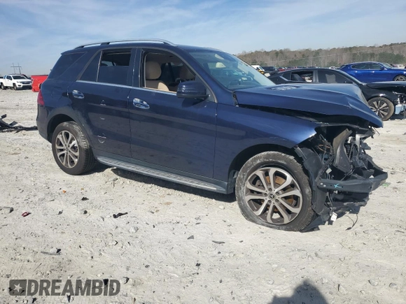 2018 Mercedes-Benz GLE 350 with VIN 4JGDA5HB2JB178155, listed as a Copart auction lot 49812255 with 84,324 mi miles and Salvage Title. Bid and sale history available at DreamBid. Image 4.