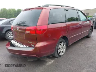 2005 Toyota Sienna CE with VIN 5TDZA23C25S255937, listed as a IAAI auction lot 42372969 with 159,048 mi miles and . Bid and sale history available at DreamBid. Image 4.