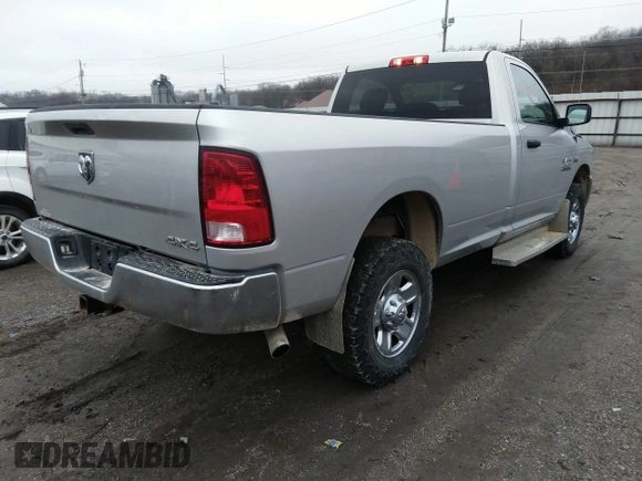 2018 Ram 2500 Tradesman with VIN 3C6MR5AJ2JG169243, listed as a IAAI auction lot 41214512 with 80,084 mi miles. Bid and sale history available at carsss.com. Image 4.