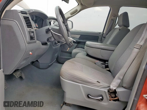 2007 Dodge 1500 SLT с VIN 1D7HA18P37S257343, выставлен на аукционе Copart как лот 56957925 с пробегом 88 157 миль миль и Чистый • Clean title. История ставок и продаж доступна на DreamBid. Изображение 7.
