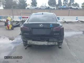 2009 Lexus IS 250 with VIN JTHBK262695087036, listed as a IAAI auction lot 41944640 with 221,438 mi miles and . Bid and sale history available at DreamBid. Image 17.