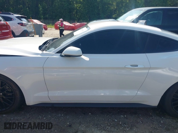 2021 Ford Mustang EcoBoost with VIN 1FA6P8TH6M5155737, listed as a IAAI auction lot 42389839 with 39,754 mi miles and . Bid and sale history available at DreamBid. Image 15.