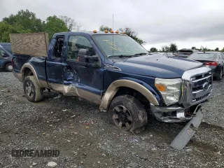 2013 Ford F-350 XL with VIN 1FT8X3B67DEA77863, listed as a Copart auction lot 66240574 with 189,210 mi miles and Salvage title. Bid and sale history available at DreamBid. Image 4.
