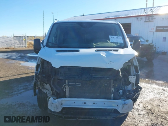 2019 Ford Transit with VIN 1FTYE1YM9KKB70785, listed as a IAAI auction lot 40818143 with 96,199 mi miles. Bid and sale history available at carsss.com. Image 13.