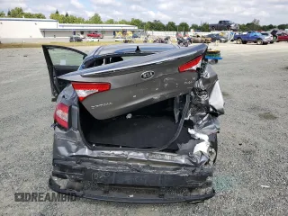 2013 Kia Optima SX with VIN 5XXGR4A65DG148700, listed as a Copart auction lot 54791325 with 20,146 mi miles and Salvage title. Bid and sale history available at DreamBid. Image 6.