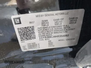 2017 Cadillac Escalade Luxury z VIN 1GYS3BKJ4HR354882, wystawiony jako IAAI lot #41920813 z przebiegiem 122 982 mil mil oraz . Historia ofert i sprzedaży dostępna na DreamBid. Obrazek 9.