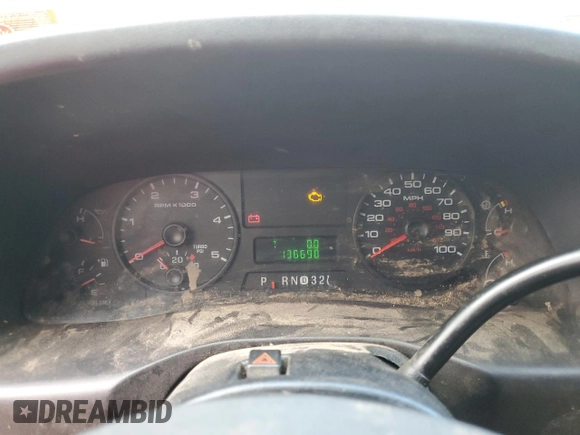 2005 Ford Super Duty F-250 XL with VIN 1FTSX21P15EA43770, listed as a Copart auction lot 65892814 with 136,698 mi miles and Salvage Title. Bid and sale history available at carsss.com. Image 9.