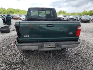 2002 Ford Ranger XL Fleet with VIN 1FTYR44U42PA17990, listed as a Copart auction lot 54319805 with 188,960 mi miles and Salvage title. Bid and sale history available at DreamBid. Image 6.