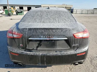 2016 Maserati Ghibli S Q4 with VIN ZAM57RTA6G1178604, listed as a Copart auction lot 68558453 with 78,600 mi miles. Bid and sale history available at carsss.com. Image 6.