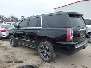 2018 GMC Yukon Denali with VIN 1GKS1CKJXJR300708, listed as a IAAI auction lot 41213592 with 110,789 mi miles. Bid and sale history available at carsss.com. Image 3.