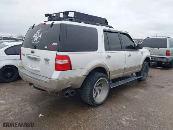 2009 Ford Expedition Eddie Bauer with VIN 1FMFU17549LA07370, listed as a IAAI auction lot 41408922 with 227,353 mi miles. Bid and sale history available at carsss.com. Image 4.