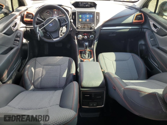 2021 Subaru Forester Special Sports with VIN JF2SKARC3MH530395, listed as a Copart auction lot 61103945 with 20,212 mi miles and Salvage title. Bid and sale history available at DreamBid. Image 8.