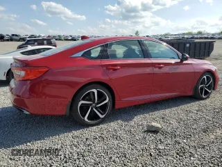 2020 Honda Accord Sport with VIN 1HGCV2F34LA015452, listed as a Copart auction lot 54653225 with 79,275 mi miles and Salvage title. Bid and sale history available at DreamBid. Image 3.