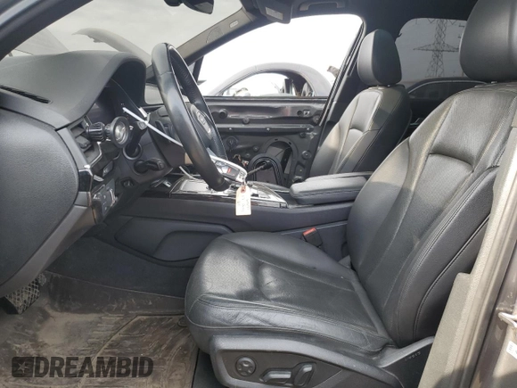 2017 Audi Q7 Premium Plus with VIN WA1LAAF71HD051350, listed as a Copart auction lot 53358465 with 64,189 mi miles and Salvage title. Bid and sale history available at DreamBid. Image 7.