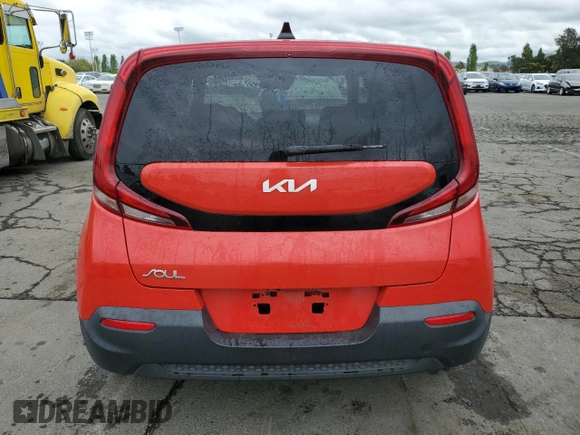 2022 Kia Soul LX with VIN KNDJ23AU8N7158876, listed as a Copart auction lot 53147065 with 64,442 mi miles and Clean Title. Bid and sale history available at DreamBid. Image 6.