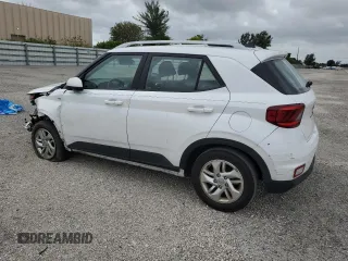 2020 Hyundai Venue SEL with VIN KMHRC8A31LU033023, listed as a Copart auction lot 51805345 with 50,974 mi miles and Salvage Title. Bid and sale history available at DreamBid. Image 2.