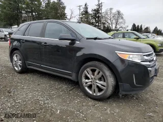2013 Ford Edge Limited with VIN 2FMDK3K96DBA48675, listed as a Copart auction lot 49741385 with 145,091 mi miles and Clean Title. Bid and sale history available at carsss.com. Image 4.
