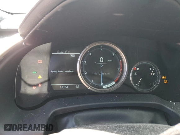 2022 Lexus RX 350 F Sport с VIN 2T2SZMDAXNC364217, выставлен на аукционе Copart как лот 53123325 с пробегом 23 158 миль миль и Списание • Salvage title. История ставок и продаж доступна на DreamBid. Изображение 9.