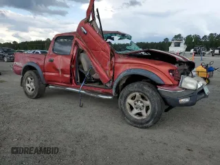2003 Toyota Tacoma PreRunner z VIN 5TEGN92N03Z232888, wystawiony jako Copart lot #56922295 z przebiegiem 281 137 mil mil oraz Szkoda całkowita • Salvage title. Historia ofert i sprzedaży dostępna na DreamBid. Obrazek 4.