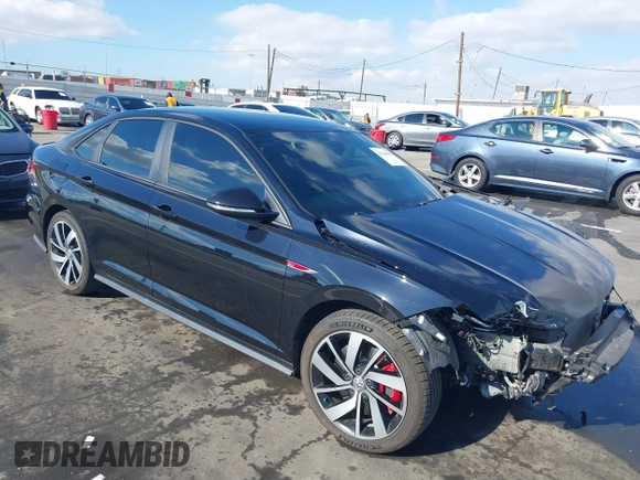 2021 Volkswagen Jetta GLI S with VIN 3VW6T7BU7MM002015, listed as a IAAI auction lot 41349898 with 44,416 mi miles and . Bid and sale history available at DreamBid. Image 1.