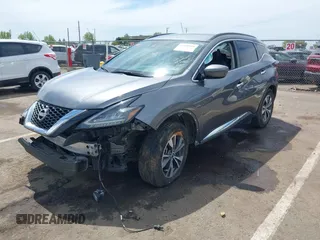 2023 Nissan Murano SV with VIN 5N1AZ2BJ0PC105430, listed as a IAAI auction lot 42020165 with 73,705 mi miles. Bid and sale history available at carsss.com. Image 18.