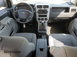 2007 Jeep Compass Sport with VIN 1J8FT47W07D416564, listed as a Copart auction lot 52579865 with 0 mi miles and Clean Title. Bid and sale history available at carsss.com. Image 8.