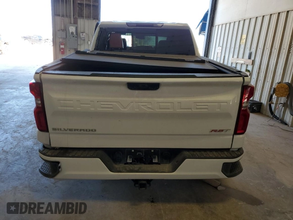 2024 Chevrolet Silverado 1500 RST with VIN 1GCPADED9RZ140250, listed as a Copart auction lot 77945184 with 21,301 mi miles and Salvage Title. Bid and sale history available at carsss.com. Image 6.