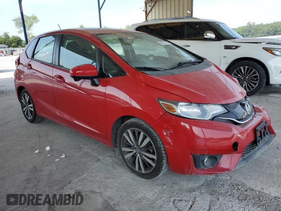 2015 Honda Fit EX-L with VIN 3HGGK5H80FM771114, listed as a Copart auction lot 59272135 with 125,881 mi miles and Salvage title. Bid and sale history available at DreamBid. Image 4.