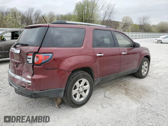 2015 GMC Acadia SLE with VIN 1GKKRNED6FJ180471, listed as a Copart auction lot 49637245 with 173,873 mi miles and Salvage Title. Bid and sale history available at DreamBid. Image 3.