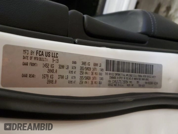 2020 Jeep Grand Cherokee Summit with VIN 1C4RJFJT7LC159794, listed as a Copart auction lot 81985564 with 58,983 mi miles and Salvage title. Bid and sale history available at DreamBid. Image 13.