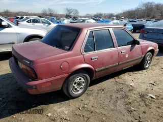 1989 Chevrolet Cavalier with VIN 1G1JC5116K7235330, listed as a Copart auction lot 46495925 with 603,911 mi miles and Clean Title. Bid and sale history available at DreamBid. Image 3.