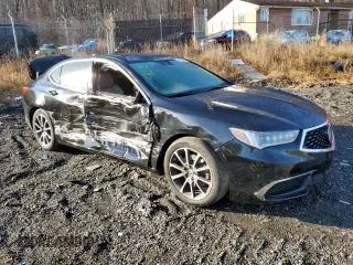2019 Acura TLX with VIN 19UUB2F33KA003465, listed as a Copart auction lot 84418434 with 96,338 mi miles and Salvage Title. Bid and sale history available at carsss.com. Image 4.