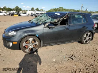 2011 Volkswagen GTI Autobahn with VIN WVWHV7AJ6BW145211, listed as a Copart auction lot 67705544 with 76,549 mi miles and Salvage Title. Bid and sale history available at carsss.com. Image 1.
